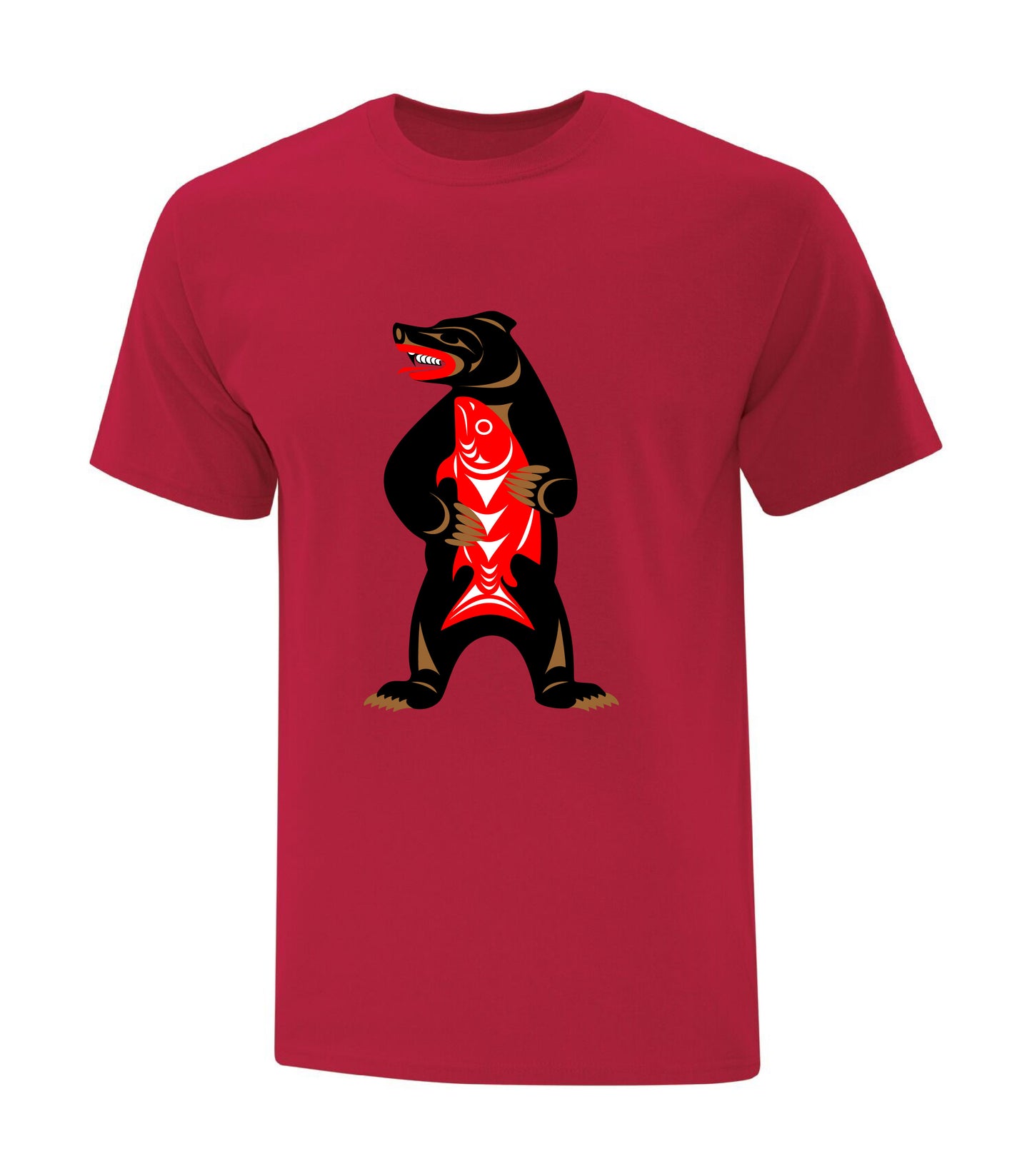 Bert Peters Salish Standing Bear T-Shirt
